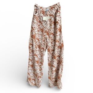 NWT SABO Floral Wide Leg Pants